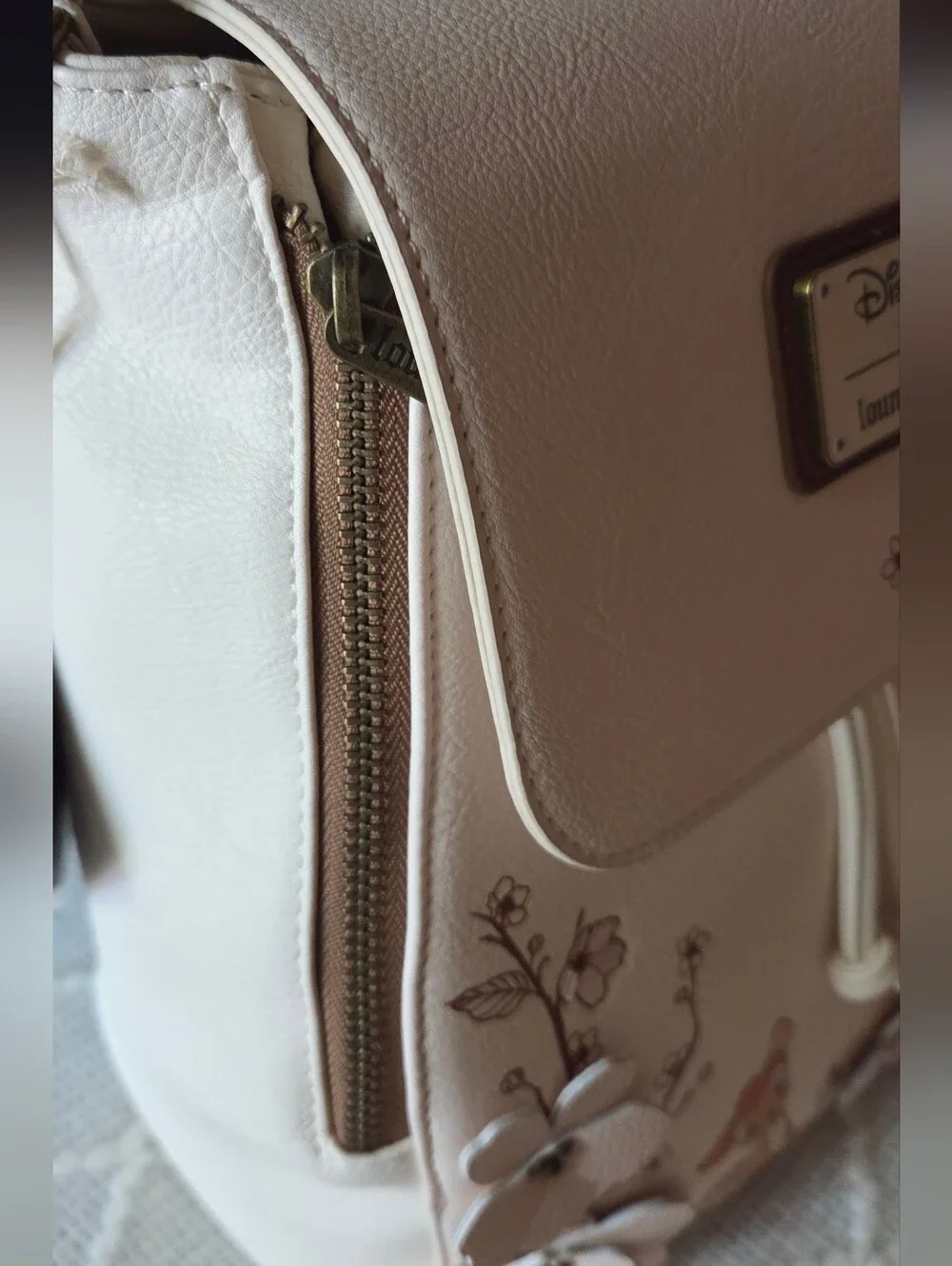 Loungefly Disney Bambi Cherry Blossom Flap Mini Backpack